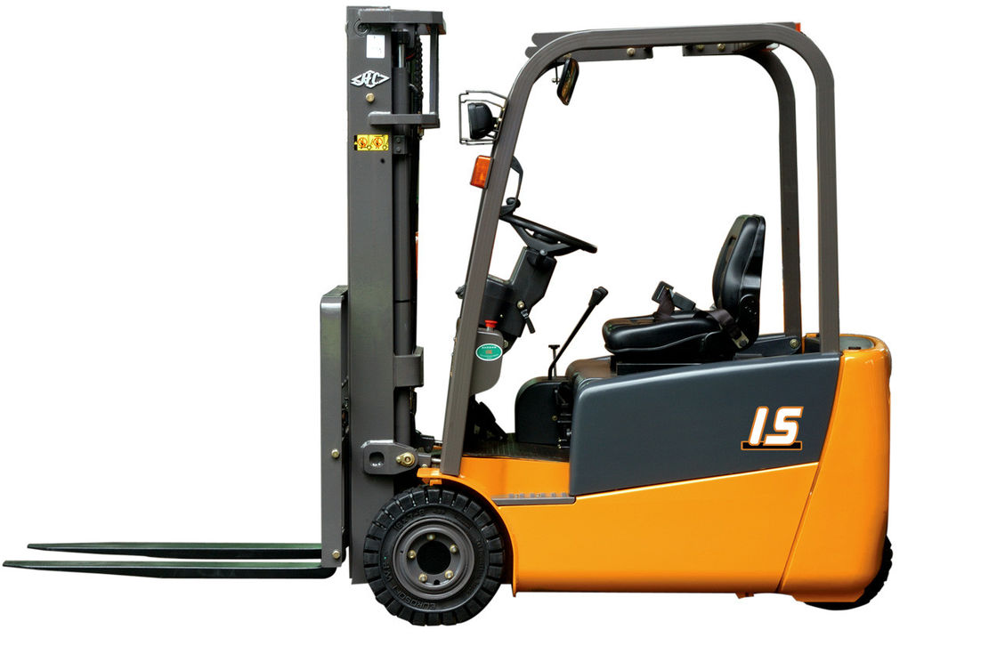 1.3 Ton AC Electric heavy duty Forklifts Truck Curtis Control CE Mark