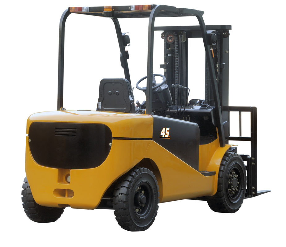 5T Electric Forklift Truck High Reach Multiple Shifting , Rough Terrain Forklift