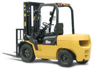 China Counterbalance Diesel Forklift Truck ,3 Ton Low Vibration Pallet Forklift distributor