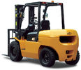 China 4 Ton Counter Balance Diesel Seat Fork lift Truck With ISUZU Engine distributor