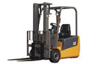 China 1.5T Yellow Battery Powered Electric Pallet Forklift For Warehouse Stacking distributor