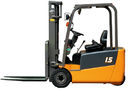 China 3 Wheel Electric Forklift Truck 1.8T Capacity 500mm Load Center distributor
