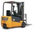 China Solid Tire 2T Electric Forklift Truck Narrow Aisle Unloading Cargo distributor