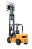 China 3T Internal Combustion Counterbalance Gasoline Forklift Truck , Car / Cabin Use distributor