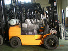 China Hangcha LPG Forklift Truck ,3 ton Reach Forklift of pneumatic tyres distributor