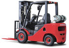 China 2.5T Seaport Stacking Counterbalance Forklift Truck Dual Fuel Gasoline / LPG distributor