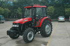 China Forestry / Farm 95hp Four Wheel Tractor Red , Compact Utility Tractors distributor