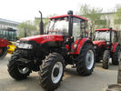 China Agricultural 4 Wheel Tractors For Small Farms Diesel Engine CE ROHS distributor