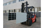 China Contact Forklift Attachments , 360 Degree Rotating Cascade Carton Clamp distributor