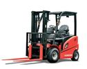 China 4 Wheel Electric Forklift Truck 2.0 Ton With Curtis Controller And AC System distributor