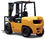 cheap  4 Ton Counter Balance Diesel Seat Fork lift Truck With ISUZU Engine