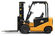 Narrow Aisle Pneumatic Tires Electric Forklift Truck 3 Ton Capacity Moving Cargo supplier