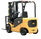 Storage Yard Electric Forklift Truck / Seat Narrow Aisle Lift Truck AC System CE supplier