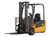 1.5T Yellow Battery Powered Electric Pallet Forklift For Warehouse Stacking supplier