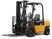Hangcha Gasoline Internal Combustion Forklift Truck With Straight High Mast supplier